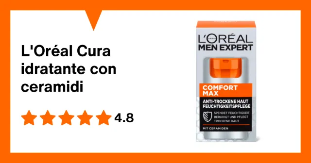Image du produit L'Oréal Cura idratante con ceramidi