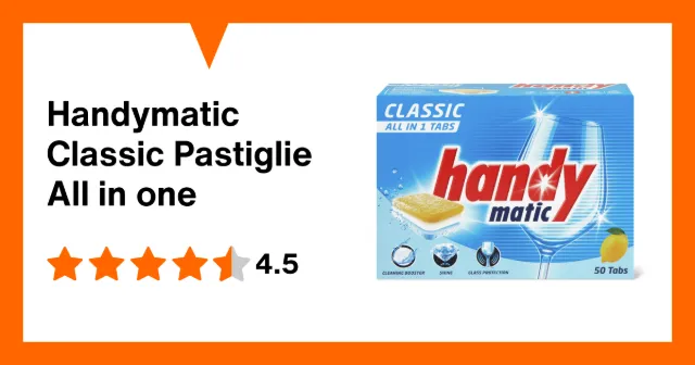 Produktbild zu Handymatic Classic Pastiglie All in one