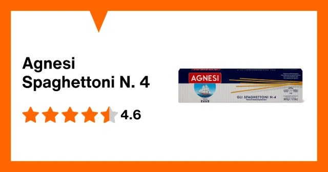 Immagine del prodotto Agnesi Spaghettoni N. 4