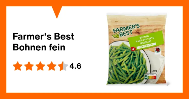 Image du produit Farmer's Best Bohnen fein