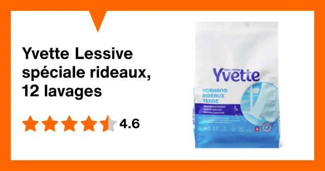 Image du produit Yvette Lessive spéciale rideaux, 12 lavages