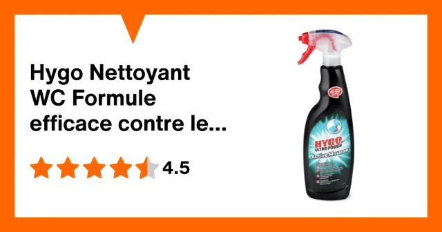 Immagine del prodotto Hygo Nettoyant WC Formule efficace contre le calcaire