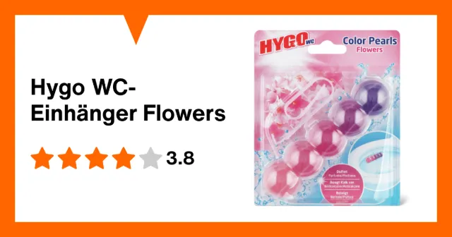 Produktbild zu Hygo WC-Einhänger Flowers