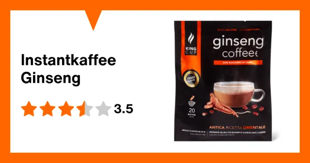 Produktbild zu Instantkaffee Ginseng