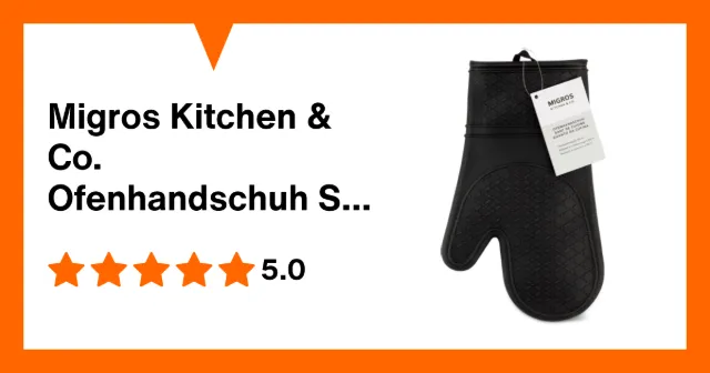 Image du produit Migros Kitchen & Co. Ofenhandschuh Silikon schwarz