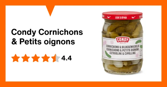 Immagine del prodotto Condy Cornichons & Petits oignons