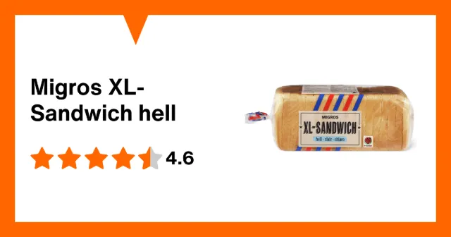 Image du produit Migros XL-Sandwich hell
