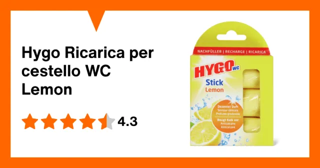 Produktbild zu Hygo Ricarica per cestello WC Lemon