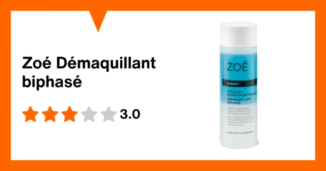 Image du produit Zoé Démaquillant biphasé
