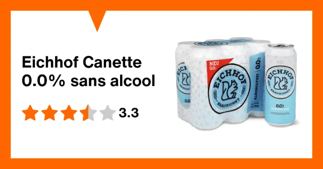 Immagine del prodotto Eichhof Canette 0.0% sans alcool
