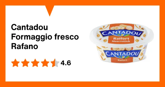 Produktbild zu Cantadou Formaggio fresco Rafano
