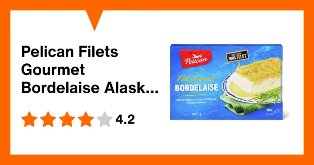 Immagine del prodotto Pelican Filets Gourmet Bordelaise Alaska-Seelachs