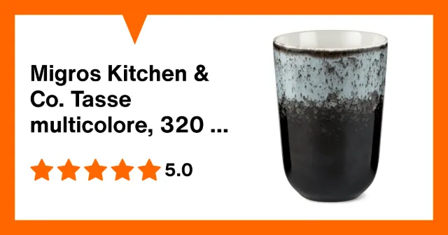 Immagine del prodotto Migros Kitchen & Co. Tasse multicolore, 320 ml