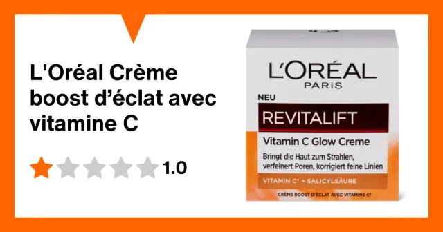 Image du produit L'Oréal Crème boost d’éclat avec vitamine C