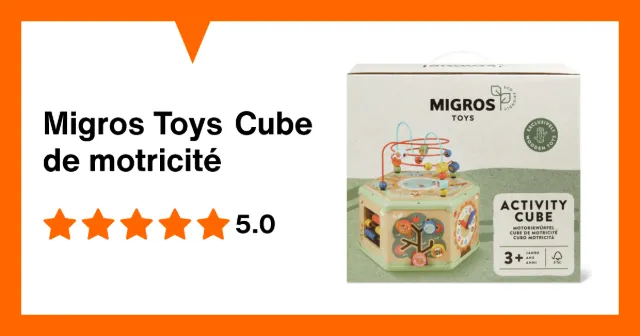 Produktbild zu Migros Toys Cube de motricité