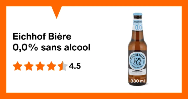 Immagine del prodotto Eichhof Bière 0,0% sans alcool