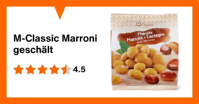 Produktbild zu M-Classic Marroni geschält