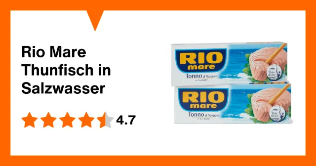 Image du produit Rio Mare Thunfisch in Salzwasser