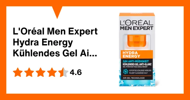 Image du produit L'Oréal Men Expert Hydra Energy Kühlendes Gel Air-Gel Technologie