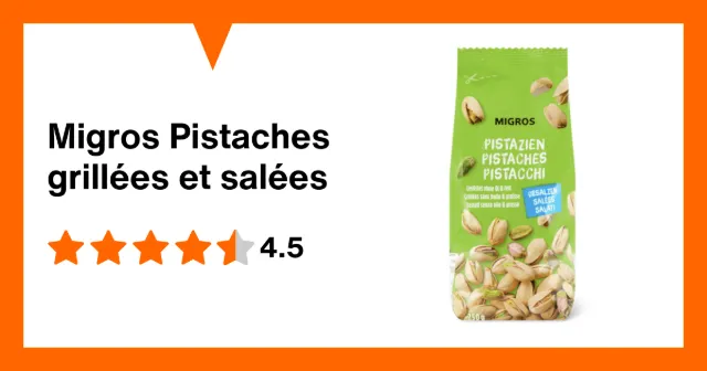 Immagine del prodotto Migros Pistaches grillées et salées