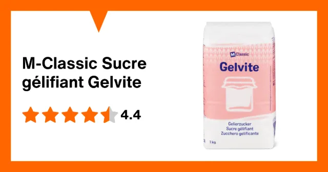 Produktbild zu M-Classic Sucre gélifiant Gelvite