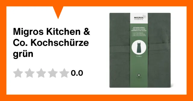 Image du produit Migros Kitchen & Co. Kochschürze grün