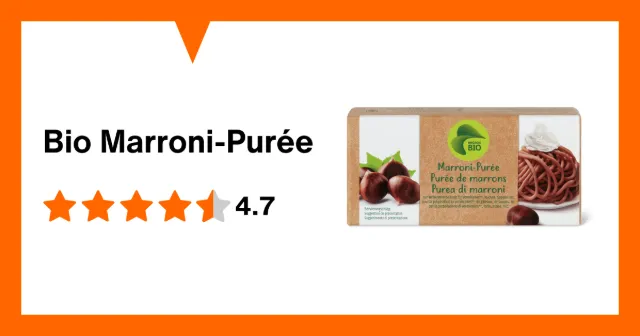 Image du produit Bio Purée de marrons