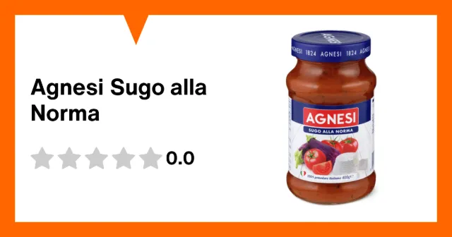 Image du produit Agnesi Sugo alla Norma