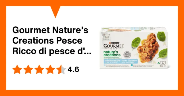 Image du produit Gourmet Nature's Creations Pesce Ricco di pesce d'altura e tonno