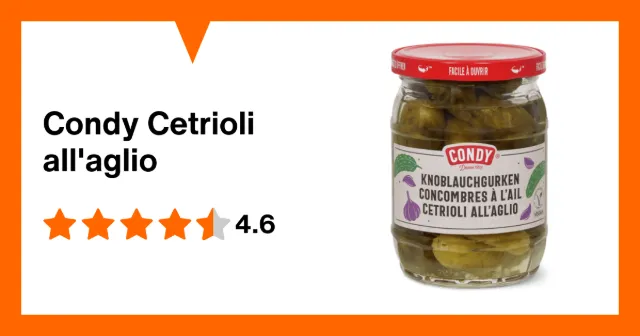 Immagine del prodotto Condy Cetrioli all'aglio