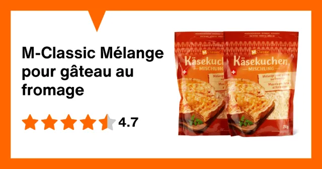 Immagine del prodotto M-Classic Mélange pour gâteau au fromage