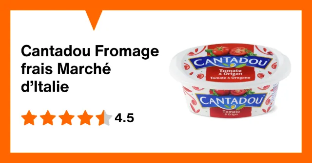 Produktbild zu Cantadou Fromage frais Marché d’Italie