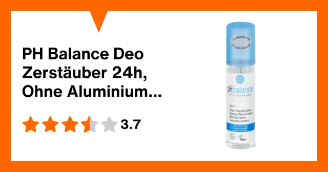 Immagine del prodotto PH Balance Deo Zerstäuber 24h, Ohne Aluminiumsalze