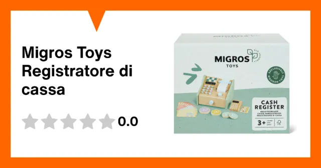 Produktbild zu Migros Toys Registratore di cassa