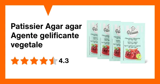 Immagine del prodotto Patissier Agar agar Agente gelificante vegetale