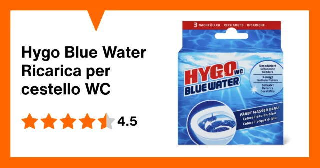Produktbild zu Hygo Blue Water Ricarica per cestello WC
