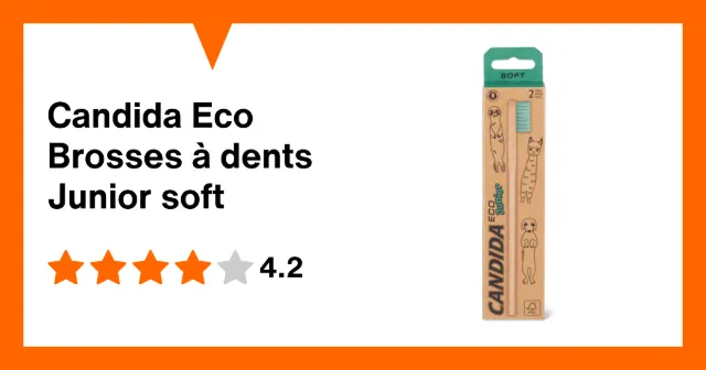 Image du produit Candida Eco Brosses à dents Junior soft