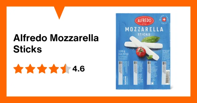 Produktbild zu Alfredo Mozzarella Sticks
