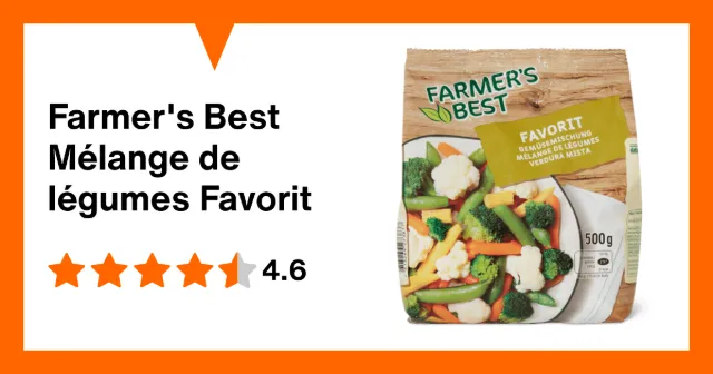 Image du produit Farmer's Best Mélange de légumes Favorit