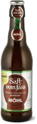 Produktbild zu Mosterei Möhl Saft vom Fass Sidro di mele torbido senz'alcol alla spina