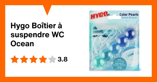 Produktbild zu Hygo Boîtier à suspendre WC Ocean