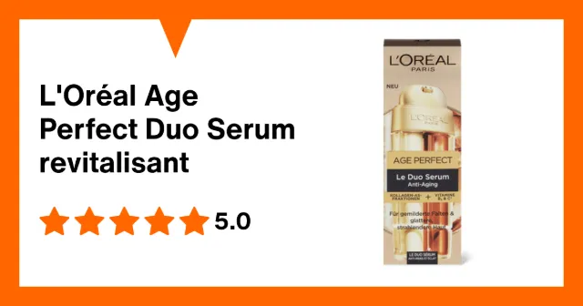 Image du produit L'Oréal Age Perfect Duo Serum revitalisant