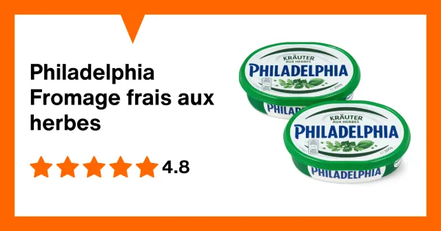Image du produit Philadelphia Fromage frais aux herbes