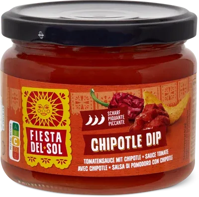 Image du produit Fiesta del Sol Chipotle Dip aus Tomatensauce, scharf