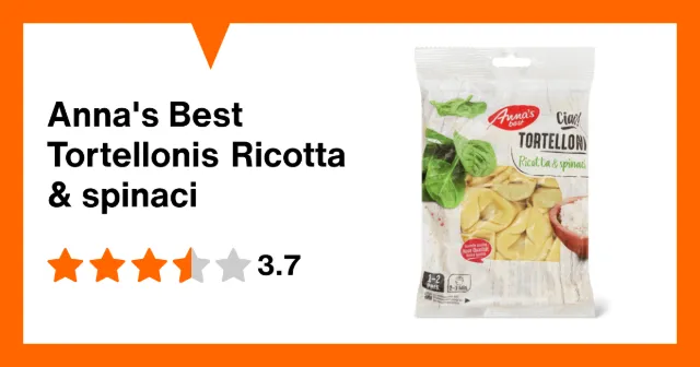 Produktbild zu Anna's Best Tortellonis Ricotta & spinaci