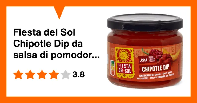 Immagine del prodotto Fiesta del Sol Chipotle Dip da salsa di pomodoro, piccante