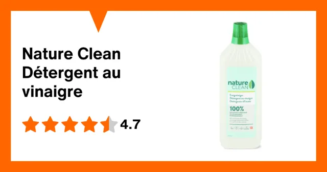 Image du produit Nature Clean Détergent au vinaigre