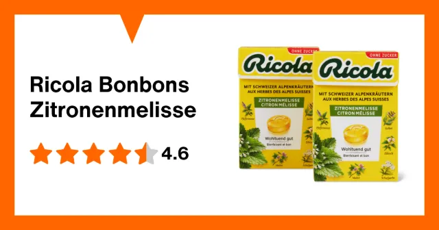 Image du produit Ricola Bonbons Zitronenmelisse