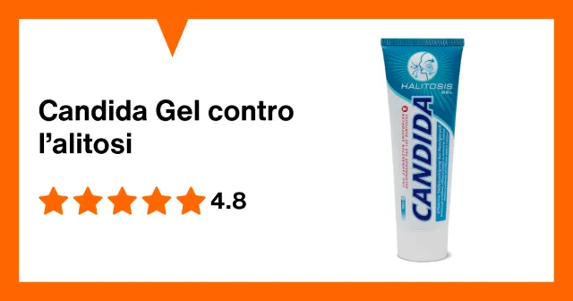 Image du produit Candida Gel contro l’alitosi