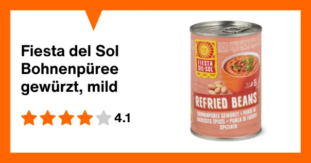 Image du produit Fiesta del Sol Bohnenpüree gewürzt, mild